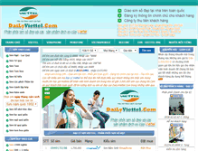 Tablet Screenshot of dailyviettel.com